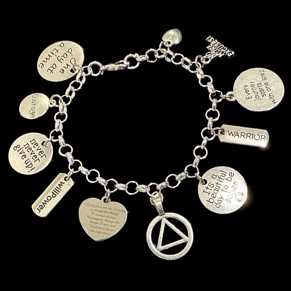 Sobriety Charm Bracelet - Picture 2 of 8